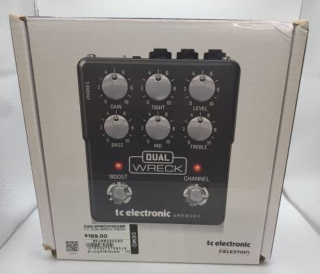 TC Electronic Dual Wreck Twin-Channel Guitar Preamp | Long